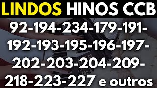 HINOS CCB 92-194-234-179-191-192-193-195-196-197-202-203-204-209-218-223-227-228 e outros