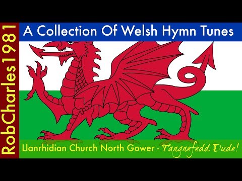 A Collection Of Welsh Hymn Tunes At Llanrhidian Church North Gower Swansea