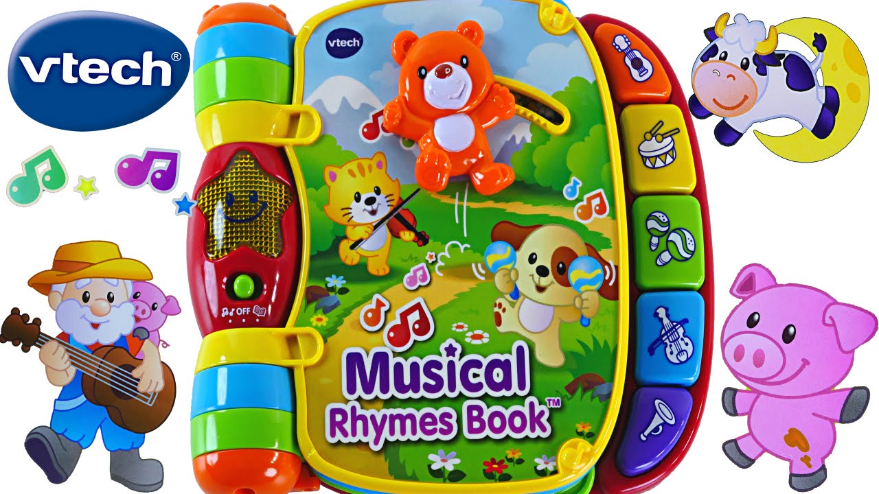 Watch video Musical Rhymes Book VTech Learn 40+ Songs Teaching Colors Nursery Rhymes! Toddler Toys Now Musical Rhymes Book VTech Learn 40+ Songs Teaching Colors Nursery Rhymes! Toddler Toys