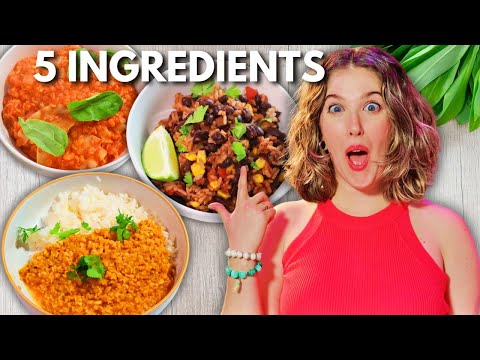 5 Ingredient Recipes! Vegan, Gluten-Free One Pot Meals