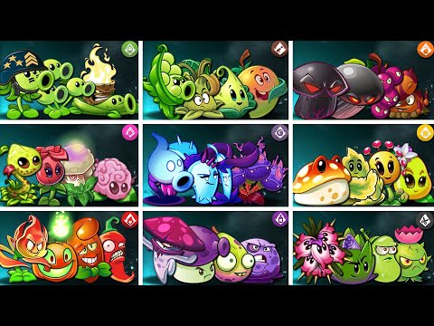 Random 14 Team Plants VS All Team Zombies - Who Will Win? - Pvz 2 Team Plant Battlez