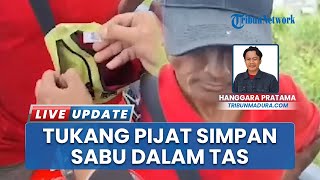 Tukang Pijat Ditangkap Polisi Gegara Bawa Sabu 0,71 Gram di Sampang Madura, Ternyata Kurir Narkoba