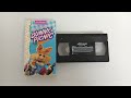 Opening To The Tale Of The Bunny Picnic 1992 VHS 60fps