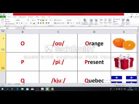 Basics of English language, The 1st lesson: English alphabet