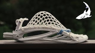 STX Duel 2 Lacrosse Head Stringing Tutorial