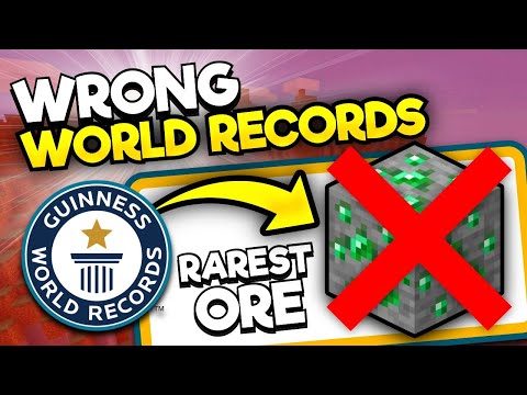 The Guinness Minecraft World Records Are Awful (I Beat Them)
