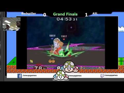 One Up Melee 8:22:2018 Grand Finals Loadspiller vs ASL