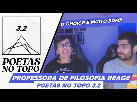 |Minha mãe professora de filosofia reage| Poetas no topo 3.2