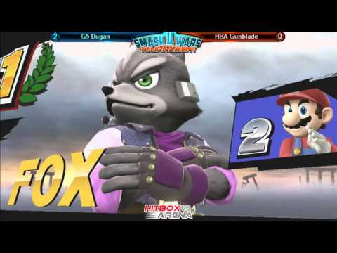 Smash 4 Wars 53 - G5 Dugan (Fox) vs HBA Gunblade (Mario, Dr Mario) Winner's Finals