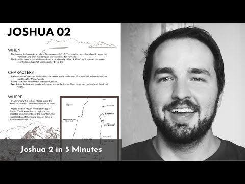 Josua 2 Zusammenfassung: 5-minütiges Bibelstudium