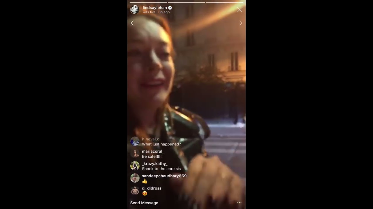 Lindsay Lohan stealing homeless people’s kids as the mother fights her off thumnail