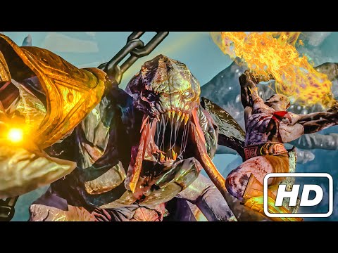GOD OF WAR ASCENSION - Kratos Vs Aegaeon the Hecatonchires Boss Fight | Cinematic HD 2025