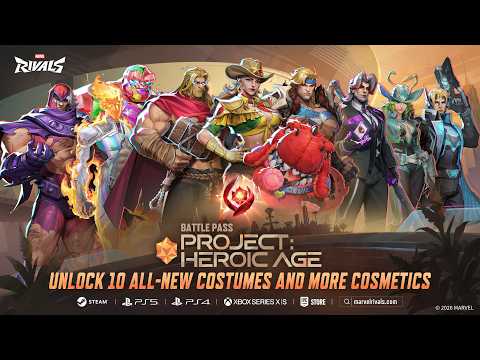 Season 8 Battle Pass: Project: Heroic Age | Official Trailer | Marvel Rivals