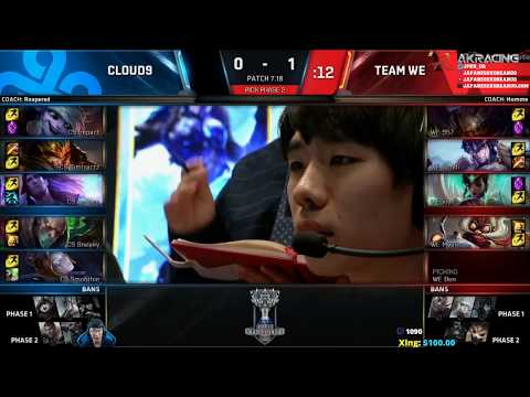 WE vs C9 | 準々決勝 G2 |  世界大会2017解説