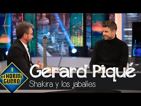 Gerard Piqué detalla el percance de Shakira con unos jabalíes - El Hormiguero