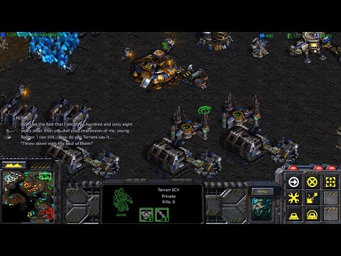 StarCraft: Remastered Reversed BW Campaign Zerg 3 - The Kel-Morian Combine