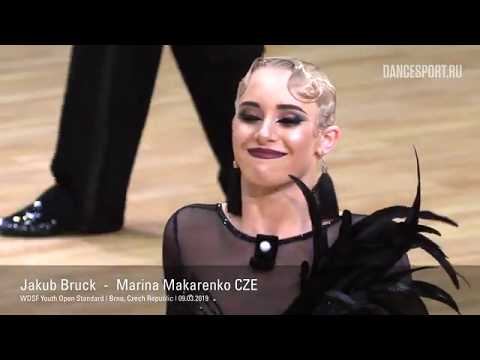 Jakub Bruck - Marina Makarenko CZE, Quickstep | Brno Open 2019 | Semifinal