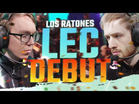 LOS RATONES FIRST GAME IN THE LEC VERSUS | LR vs FNC