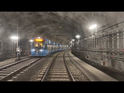 Stockholm Tram Kistagrenen Line 31 Driver View