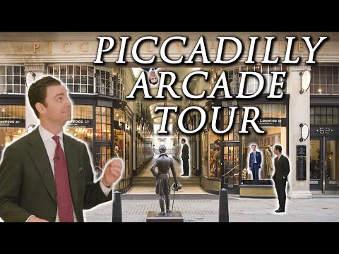 London's Best Menswear Shopping District! Piccadilly Arcade Walking Tour 🚶‍♂️ | Kirby Allison