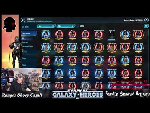 SWGOH FUN AND MINI-ROSTER REVIEWS ON A TACO TUESDAY!! !