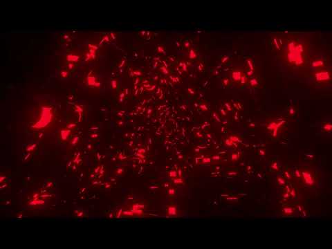 Neon Red Flicker Wave Background VJ Loop 4K Club Visuals | No Sound
