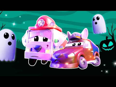 HALLOWEEN Compilation de dessins animĂ©s de voitures ! FĂȘte Halloween avec Tom et tous ses amis !