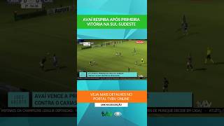 Avaí respira após primeira vitória na Sul-Sudeste