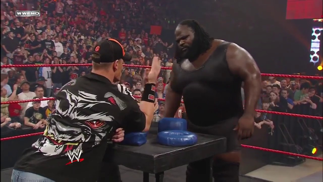 John Cena vs Mark Henry na Queda de Braço HD