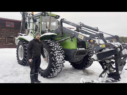 Fixing the Loader Arm Suspension on My Backhoe – And Watching a Snowcross Race