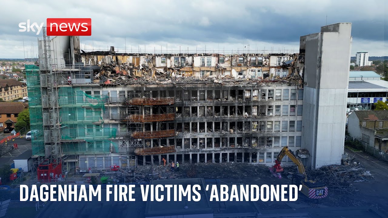 'They don't care… we are nothing to them' | Dagenham flat fire