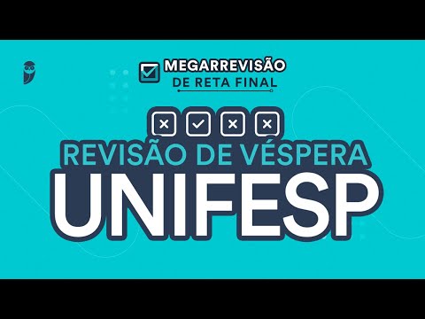 Revisão de Véspera UNIFESP - Aula para Residência Médica
