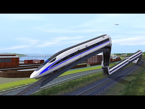 Kereta Shinkansen di Jalur Kereta Tidak Beraturan | Shinkansen Trains on Irregular Rail Lines