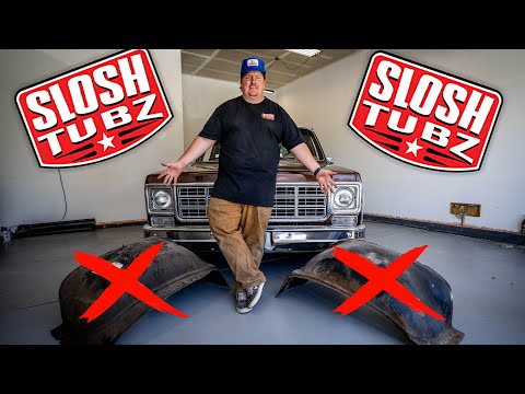 How To Install Slosh Tubz  // Square Body C10 Mild Tubz // 1973-87 Chevy GMC Trucks // FMG Ep. 33
