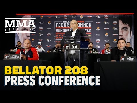 Bellator 208: Fedor vs. Sonnen Pre-Fight Press Conference - MMA Fighting