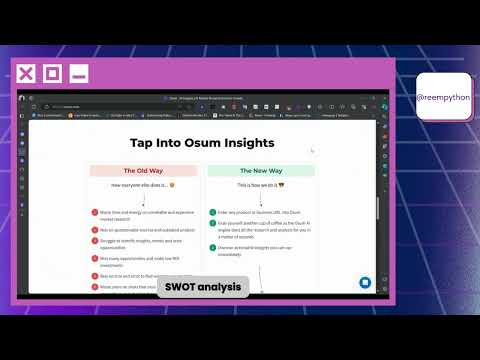 AI Tool I Part 7 I OSUM I AI Business Tools, AI Marketing Tools, Free Trial AI Tools