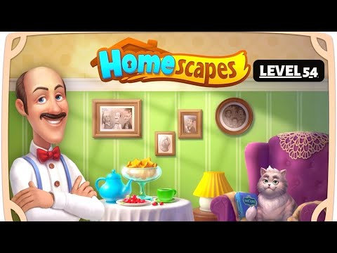 Homescapes #WALKTHROUGH Level #54 Day 5 (Story + gameplay) I #androidgames I F.S Gamer