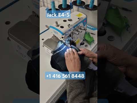 Jack E4-S Overlock Serger Industrial Sewing Machine Direct Drive