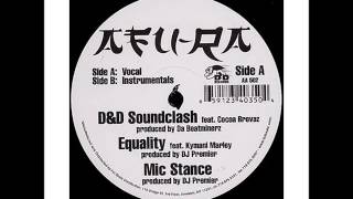 Afu-Ra &amp; Cocoa Brovaz - D&amp;D Soundclash - 12&quot; D&amp;D Records 1999 - REGGAE IN HIP HOP