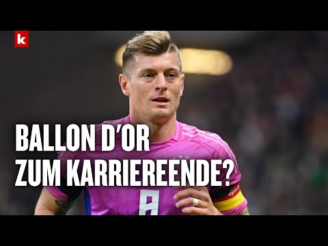 Video Thumbnail: Erst die EM, dann der Ballon d'Or? Ancelotti macht Kroos vor Karriereende Hoffnung