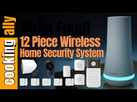 Home Security : System SimpliSafe 12 Piece Wireless Home Security System