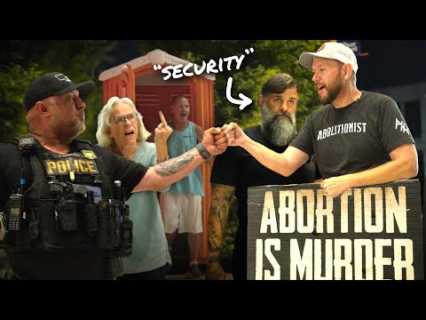 Power Tripping Mall Cop FAILS to Run Off Abolitionist