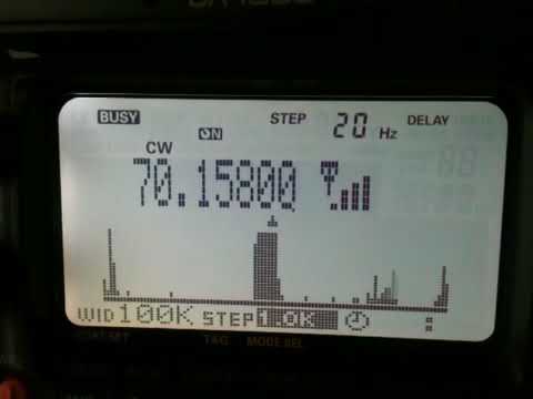 CS5BAM 4m beacon alive (22/01/2018)