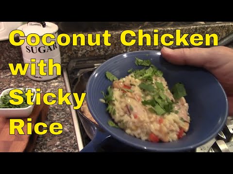 Coconut Chicken with Sticky Rice