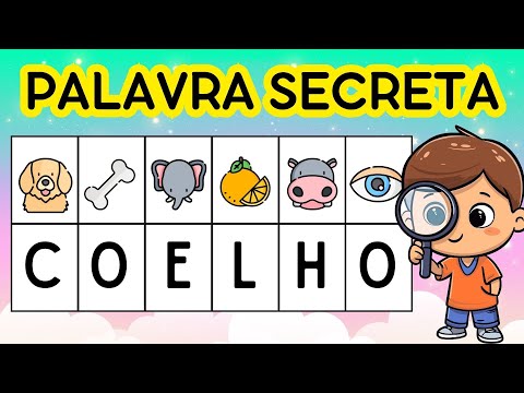 Como formar Palavras Simples | Sílabas | Vogais | Letras | Aprender a ler e escrever | Jogo Infantil