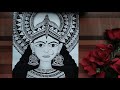 Mandala Art of Devi Durga 🙏 | How to draw Devi durga face | Let's be creative