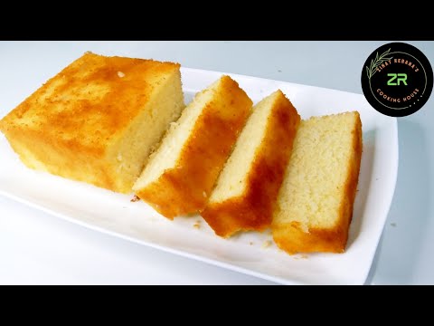 বেকারি স্টাইলে চুলায় তৈরী পাউন্ড কেক | Pound cake without oven | Tea time cake recipe | Butter cake