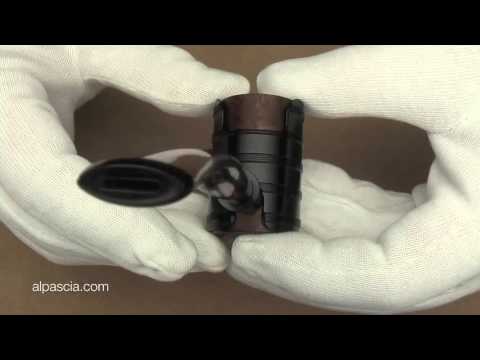 pipa Tsuge Metal Tankard Thunderstorm Black - pipe 313