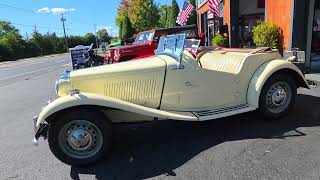 Video Thumbnail for 1952 MG MG-TD