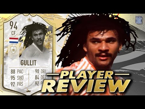 94 PRIME ICON MOMENTS GULLIT PLAYER REVIEW - SBC PLAYER - FIFA 22 ULTIMATE TEAM